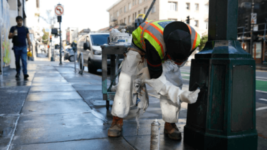 san francisco street cleaning map