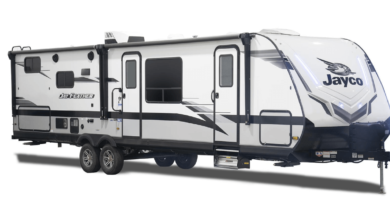 jayco feather travel trailer