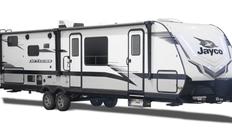jayco feather travel trailer