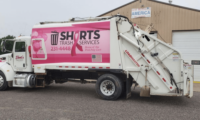 shorts trash service