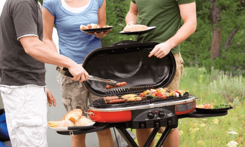 coleman travel grill