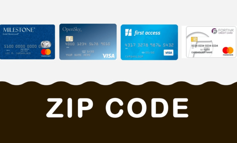 what is a zip code on a credit card